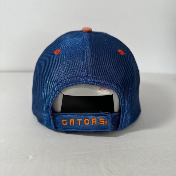 VTG Florida Gators Official Licensed Collegiate Blue Orange Hook & Loop Hat Cap - Picture 3 of 8